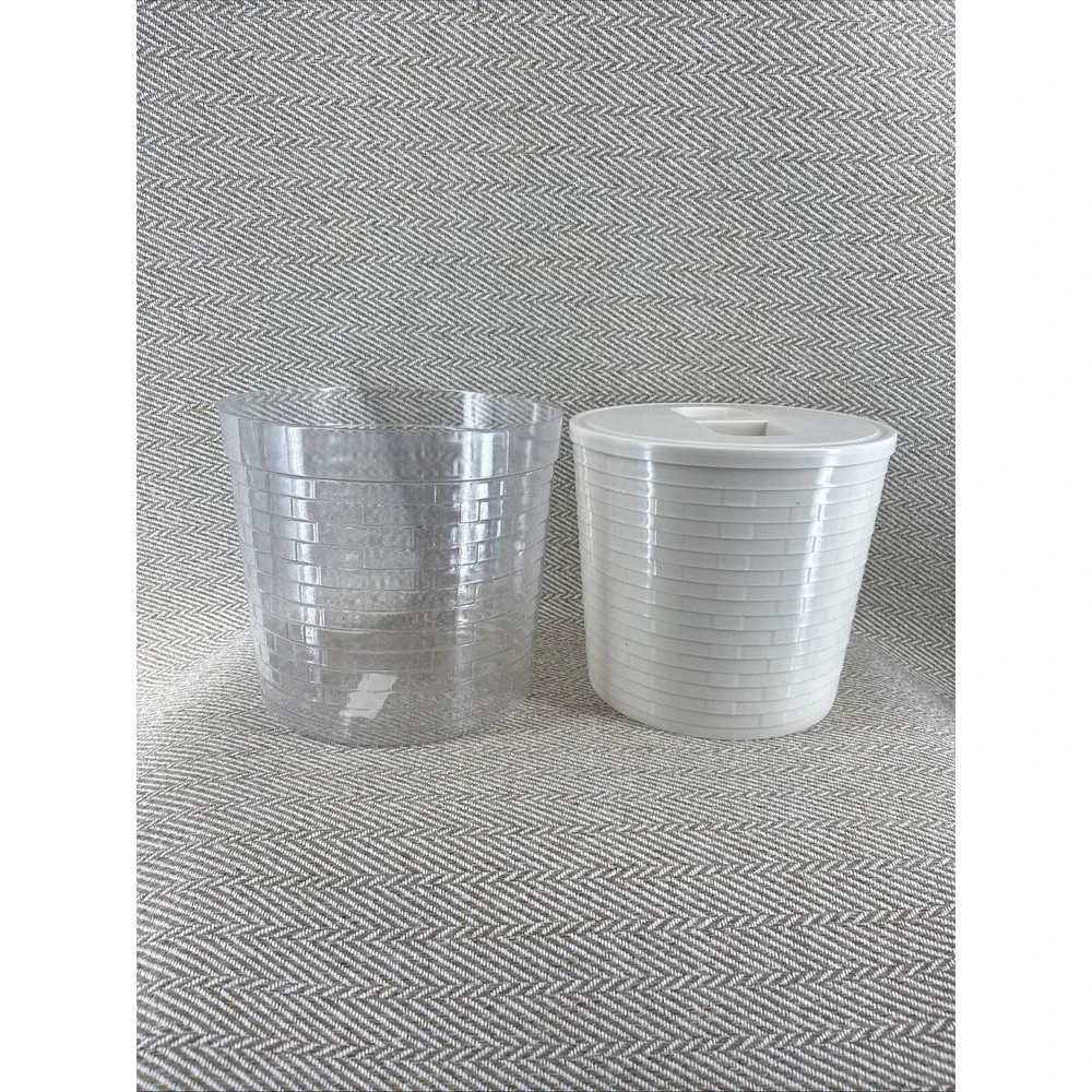 Longaberger 2003 Ice Bucket Basket, Liner, Protector,  Lid, Insulated Bucket